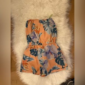 Off the shoulder romper from urban outfitters